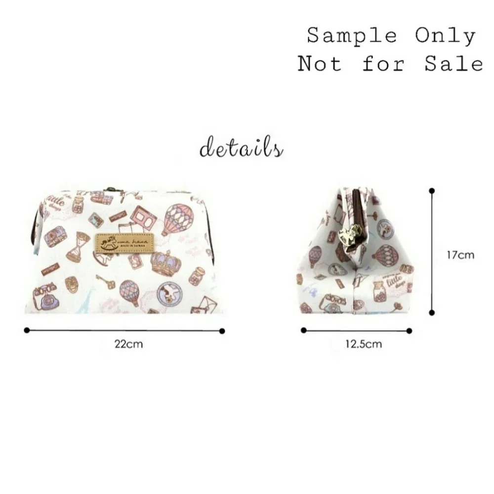 Waterproof Cat Large Opening Makeup Bag - Picture 3 of 13